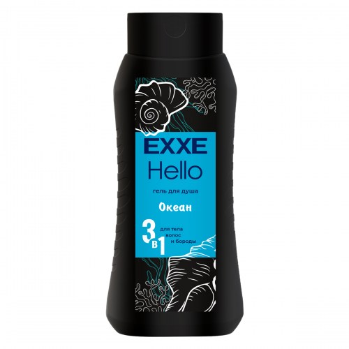 EXXE HELLO гель для душа Океан, 400 мл